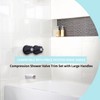 ZephyrJazz 2 Piece Shower Knob Replacement Compatible with Price/Pfister Verve