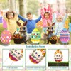 SVNVIOZ Large Easter Bunny Eggs Yard Signs, 8 PCS Bunny