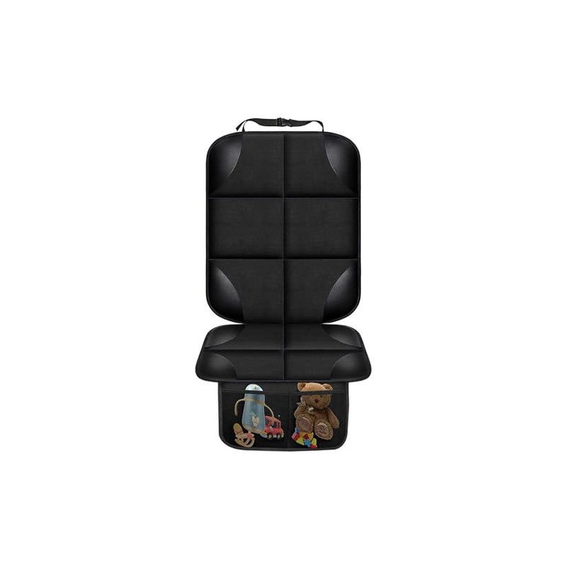 LAIXIAO Protectores de Asiento de Coche Impermeables, Bolsas de Almacenamiento