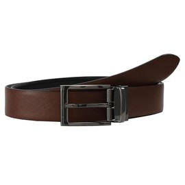 LLOYD 2 in 1 Reversible Belt W120 Cognac/Black - Can be Shortened, Cognac / Black