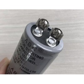 Anchilly ABC CD60 Motor Starting Capacitor 200mF 200UF 125VAC HVAC 125V Aluminum Capacitor