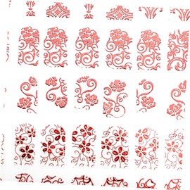 FOMIYES 3D Flower Nail Art Stickers No Glue Required Easy DIY Nail Decor Kit Australia