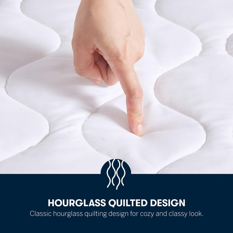 Serta Heated Mattress Pad Queen Size - Electric Mattress Pad,