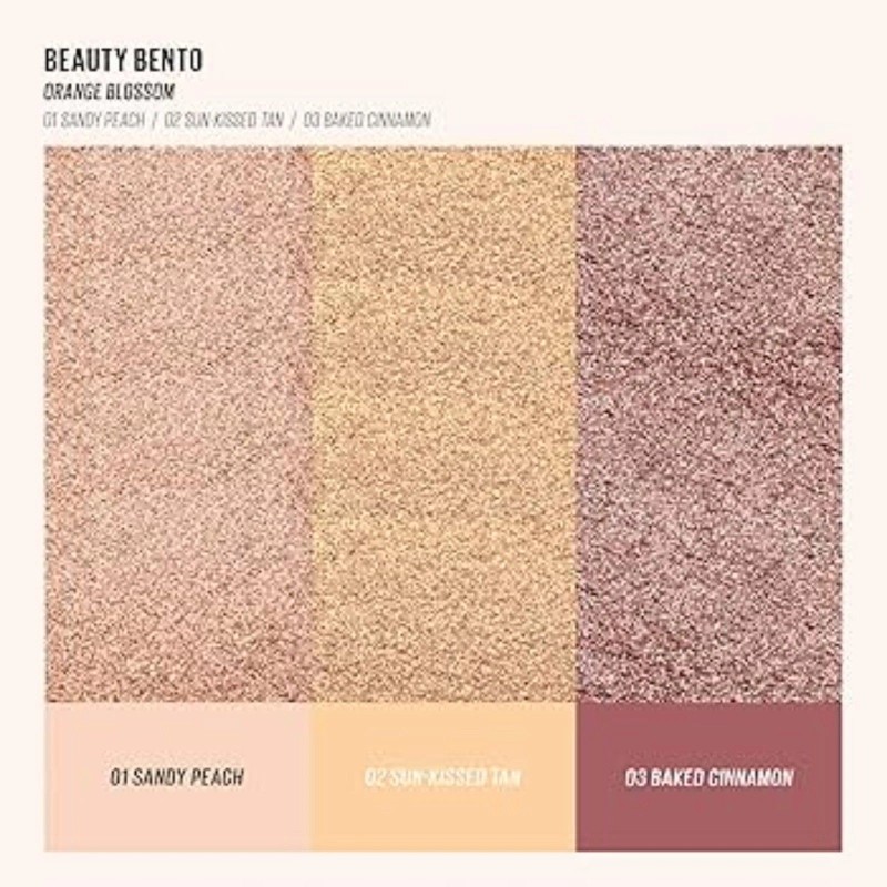 Kaja Beauty Bento Soft Matte Eyeshadow Trio - 02 Orange