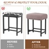 Levoberg Bar Stool Cover Rectangle Stretch Counter Height Barstool Slipcovers