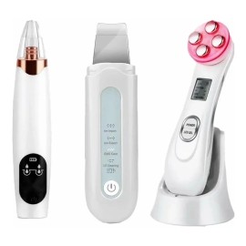 Kit De Eliminación De Acné, Ems, Fregador, Facial 3