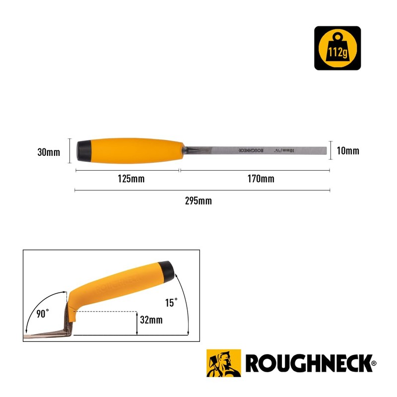 ROUGHNECK® ROU51044 CRV Steel Tuck Pointer - ⅜x 6¾" (10x170mm)
