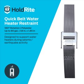 HoldRite QuickBelt for 80 Gallon Water Heater, Soft Belt, QB-50-F
