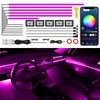 Acrylic Interior Car LED Strip Light with Wireless APP, 14