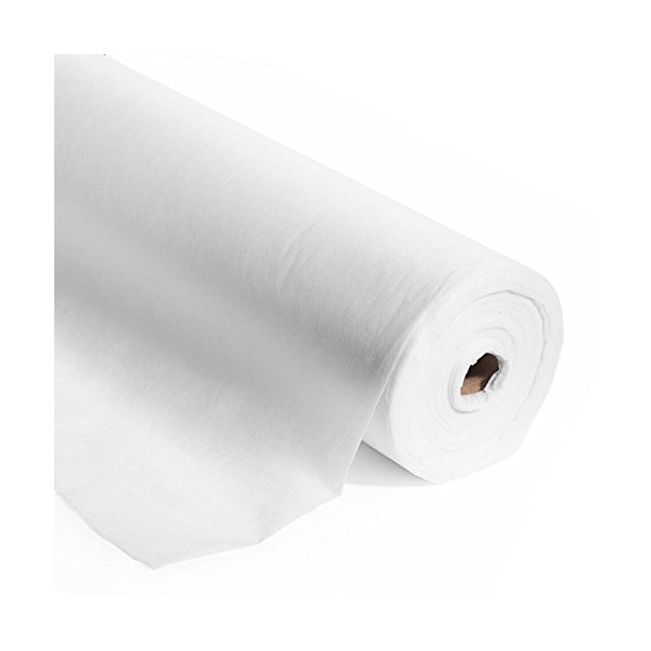 Anderson's White Flame Retardant Gossamer Fabric, 19 Inches x 25