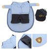 Pet Mail Carrier Costume Soft Funny Costumes Pet Suit with