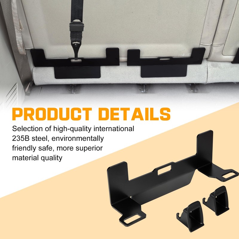 JHKLS ISOFIX Universal Car Seat Mount Bracket, Child Safety Latch