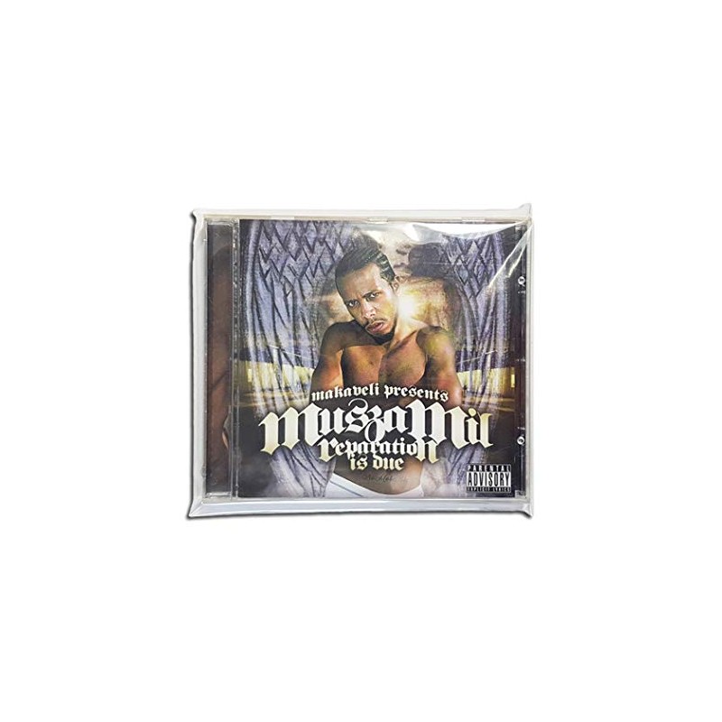 Protective CD Case Box with Seal Pack of 100