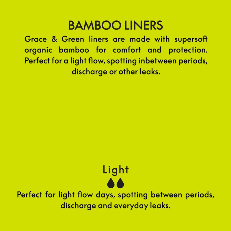 Grace & Green - Liners - Bulk Pack of 300
