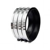 Flexible pipe Coupling with Stainless Steel Clamps.Pipe Connector for PVC