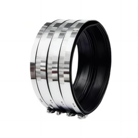 Flexible pipe Coupling with Stainless Steel Clamps.Pipe Connector for PVC and Metal Pipes (6 inch/158mm-162mm)