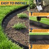 Velway Landscape Edging Kit 40 FT, No Dig Garden Edging