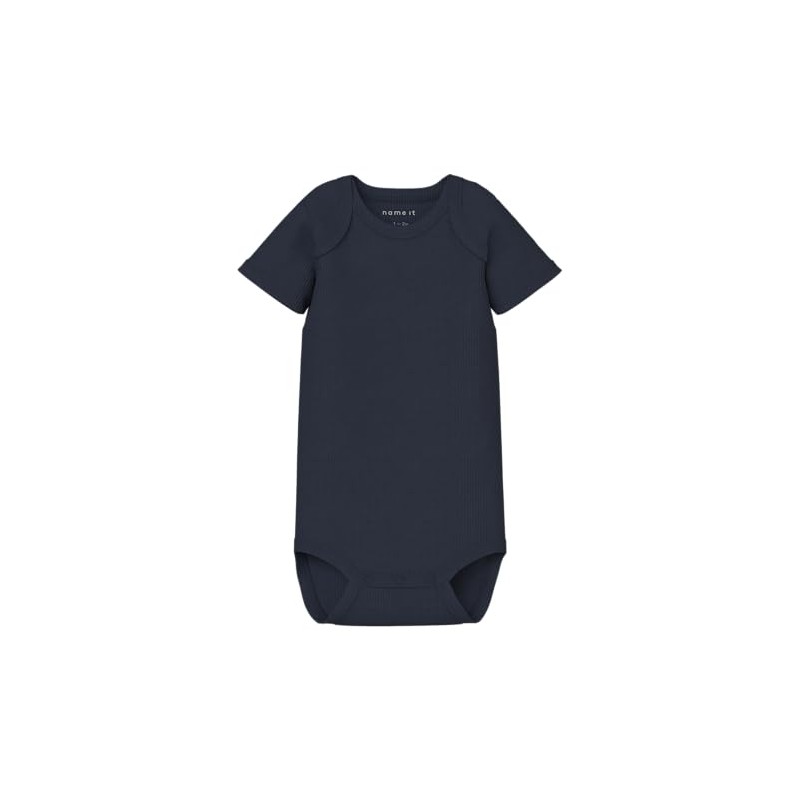 NAME IT Unisex Nbnbody 3P SS Solid Rib Noos (Pack