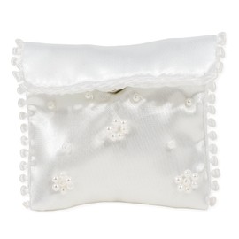 2.5" Beaded Communion Rosary Bag