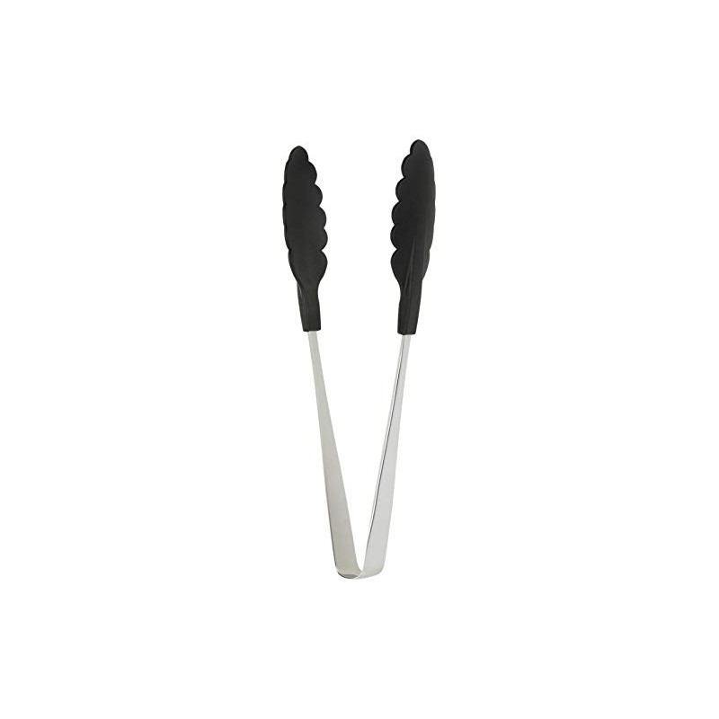 田辺金具 カラートング 中 ブラック 0019