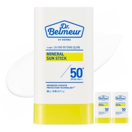 Partner_Reference Dr. Belmeur UV Derma Inorganic Sun Stick SPF50+ PA+++ 20g 3pcs / 닥터벨머 UV 더마 무기자차 선스틱 SPF50+ PA+++ 20g 3개