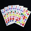 YS-015 Reward Seal, Flower Seal, Flower Shape, Mix, Colorful, Well