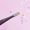 2-piece set of stainless steel tweezers for eyebrow grooming / 핀셋 스테인레스 쪽집게 2종 눈썹정리