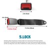 MGT 3.6M 3 Point Retractable Adjustable Car Seat Belt For