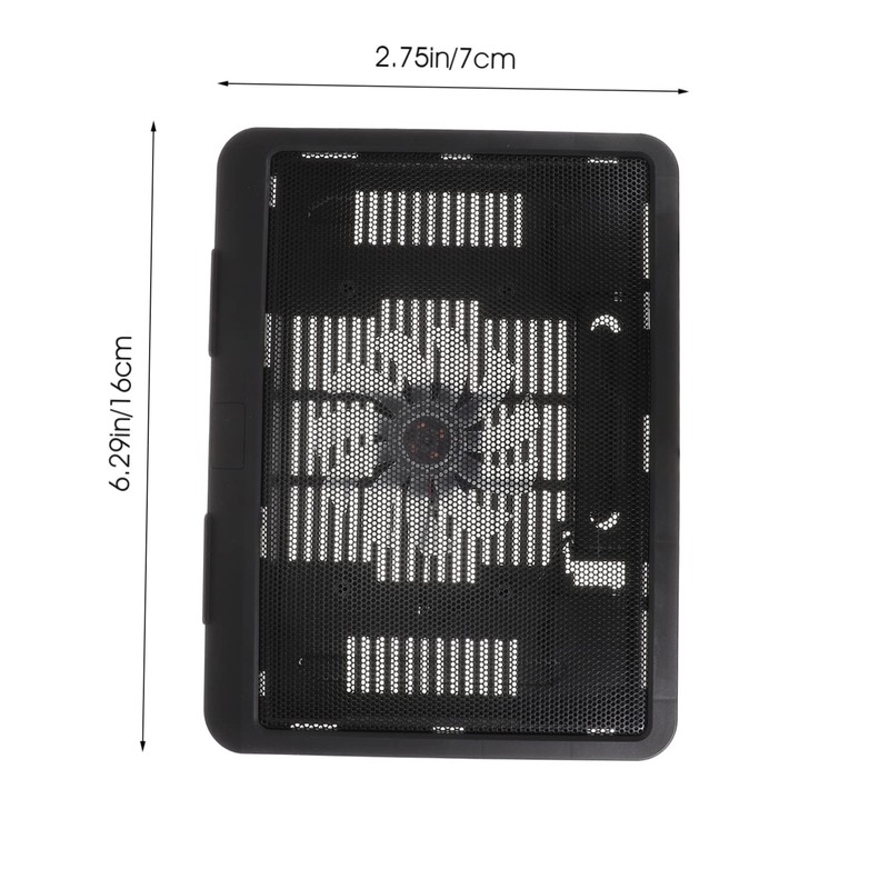 LALAFINA LED Laptop Cooling Pad Ergonomic Design for Laptops USB