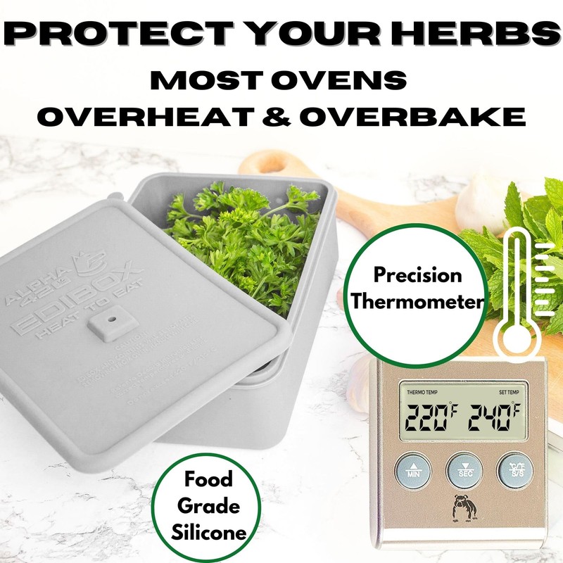 Alpha420 Decarboxylator Box, Decarb Box, Decarb Machine, Decarboxylation, Use with