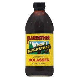 Plantation Blackstrap Molasses UNSULPHERED 15 Oz PK-1 Buy More FREE SHIPPING