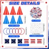 RoundFunny 12set 3 in 1 Independence Day Ring Toss Game