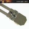 Black Gunpowder Tactical Two-Band Quick Release Cummerbund Elastic String Magnetic