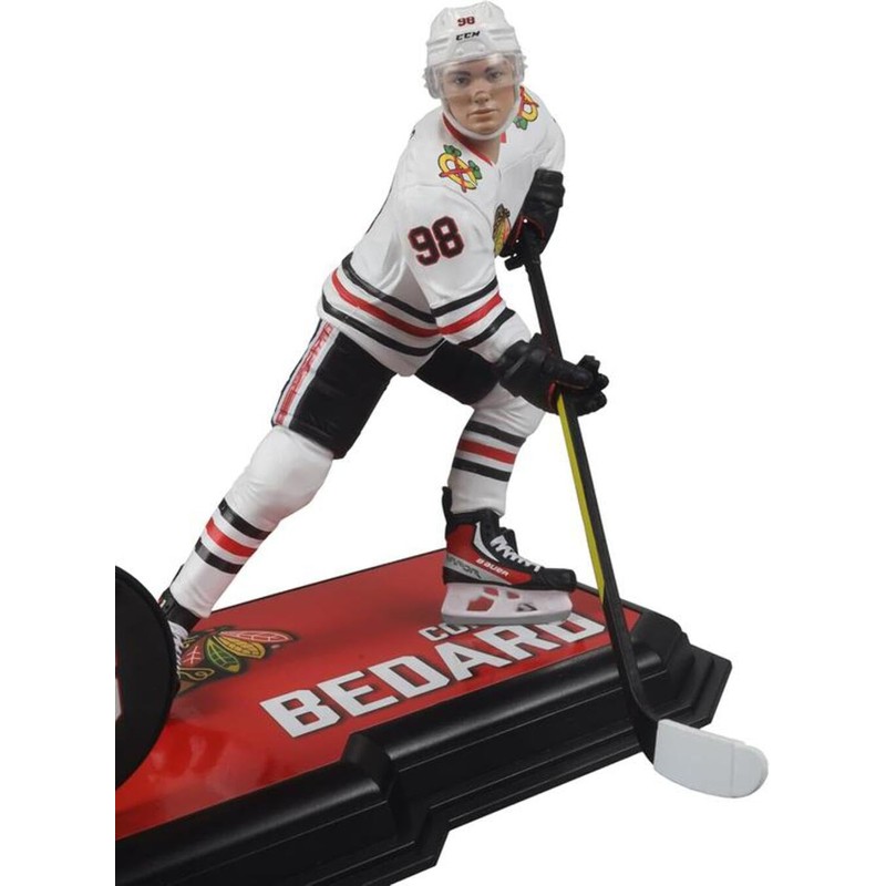 McFarlane Toys - Connor Bedard (Chicago Blackhawks), Figura de 7