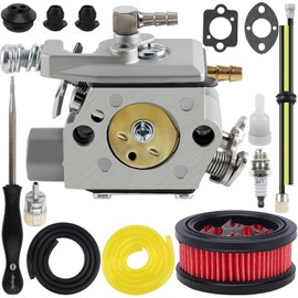 CS400 Carburetor Tune Up Kits Compatible with Echo CS-400 CS-370 CS370 CS-400F Chainsaw Parts Carb Replace Walbro WT-985 A021001921 A021001920