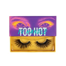 Magnetic Eyelashes | Premium Faux Mink Magnetic Lashes | Comfortable and Easy to use | Universal size |Reusable up to 50 times | Vegan and Cruelty free | Natural Look, 1 Pair (Too Vibrant)