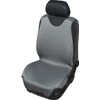 Single seat cover Front T-Shirt Grey Compatible Airbag Tg Unica