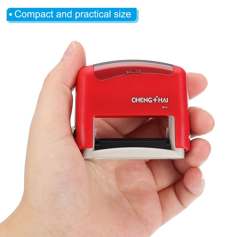 YOKIVE Payment Due Upon Receipt Self Inking Rubber Stamp, Office