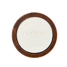 Santal Shaving Soap in a Wooden Bowl 100g
