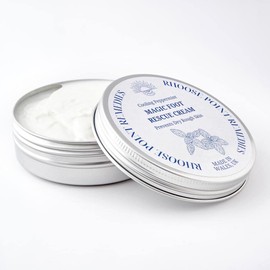 Foot Cream for Very Dry Feet Softens & Prevents Dry Rough Skin 100g Vegan Friendly | Cooling Peppermint Foot Rescue Cream Intensive Cracked Skin Treatment for Feet Professional Cracked Heel Repair