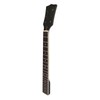 Wooden Folk Guitar Neck Fretboard Musical Instrument Part Black and