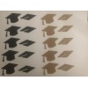 Graduation Cap Paper Cutout Card making Scrapbooking Grad Congrats