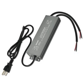 WAHADI 200W LED Power Supply Driver 100-277V AC to 12V DC 16A Low Voltage Output Transformer Converter Waterproof IP67 for Indoor Outdoor LED Module Lights,Computer Project