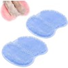 Shower Foot Scrubber Mat, Compact Lightweight Accessory for Travel and