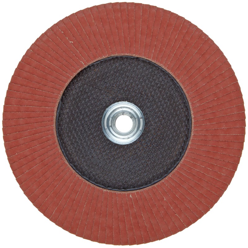 PFERD Polifan SG CO-COOL Abrasive Flap Disc, Type 29, Threaded