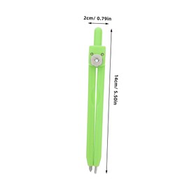 SEWACC Blind Friendly Compass Accurate Drawing Tool for Students Reusable Woodworking Compass Effortless Use for Precision Tasks for Blind Users