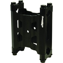 PowerMadd"Wide Pivot Riser 4"" (with clamps & bolts)", black