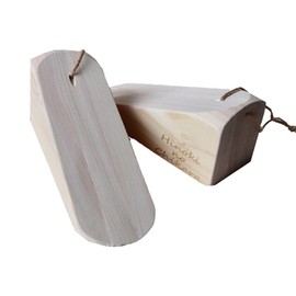 Japanese Cypress Aroma Deodorizer Triangle Blocks - with Hanging Rope - Hinoki - 1.97 x 5.91 in