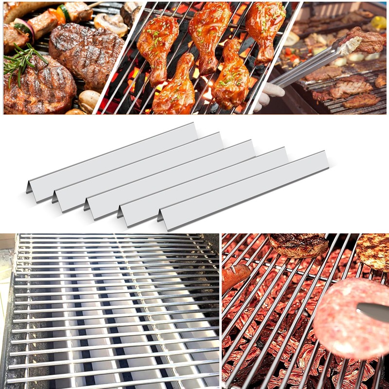 Zemibi 21.5" Flavorizer Bars Replacement for Weber 7534, Weber Spirit