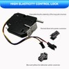 Electronic Cabinet Lock,Dc 12v 2a Magnetic Lock with Top Pole